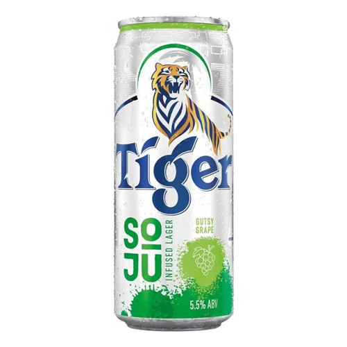 Tiger Soju Gutsy Grape Can 330ml