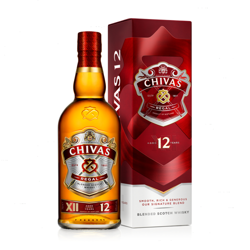 Chivas 12yr 1L New Design